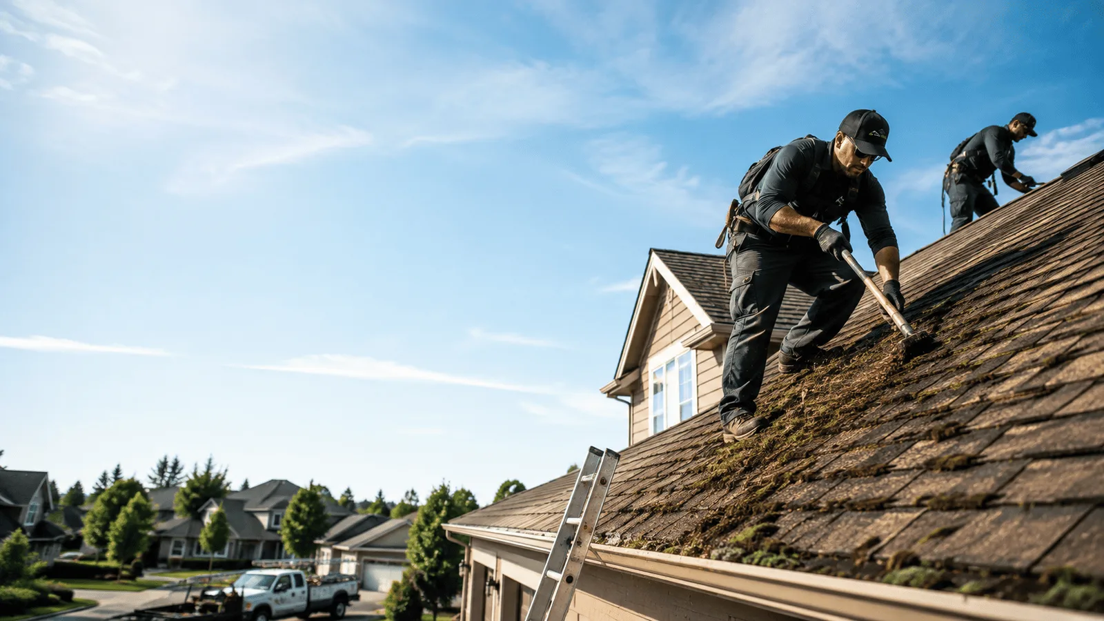 Roof Moss Removal in Waynesville, OH near me